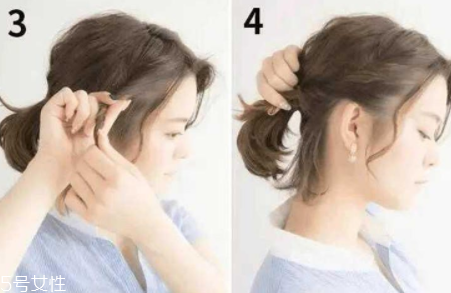 頭發(fā)短怎么扎好看？6個(gè)步驟讓短發(fā)有型又可愛
