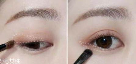 日常眼妝的畫法步驟圖片 傻瓜式眼妝一學就會