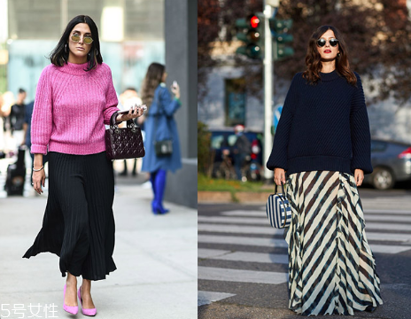 半身裙配什么上衣？既暖又顯瘦的穿搭推薦