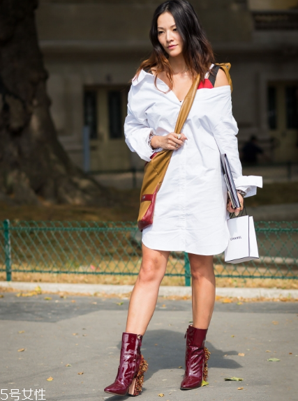 襯衫裙配什么鞋子？玩轉(zhuǎn)春日街頭風