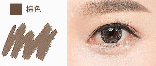 黃皮適合什么顏色的眉筆？和發(fā)色一個色系