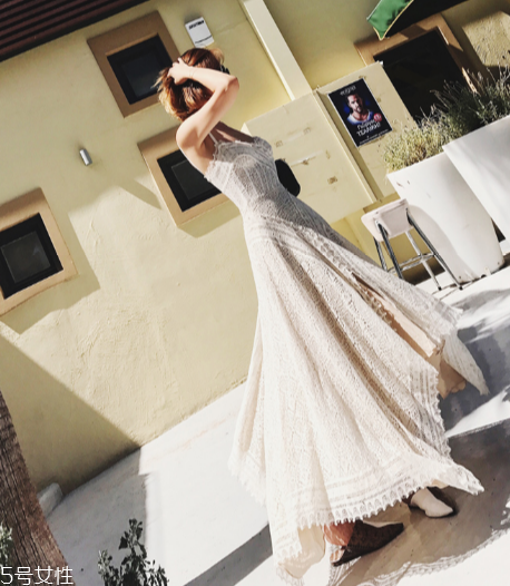 2022新款蕾絲連衣裙？回頭率超高的仙女裙