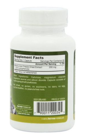 jarrow formulas黑加侖精華膠囊怎么樣？