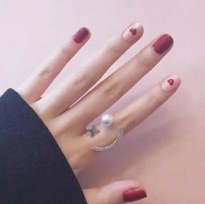 紅色跳色美甲圖片大全 熱辣氣質(zhì)范的跳色美甲 紅色跳色美甲圖片大全 熱辣氣質(zhì)范的跳色美甲