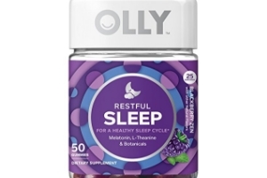 olly restful sleep助睡軟糖效果好嗎？