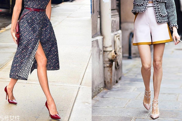 腿短粗適合穿什么鞋子？尖頭高跟鞋氣場兩米八