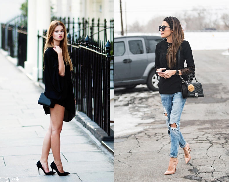 腿短粗適合穿什么鞋子？尖頭高跟鞋氣場兩米八