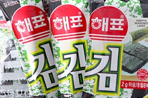 海牌海苔多少錢？韓國(guó)海牌海苔好吃嗎？