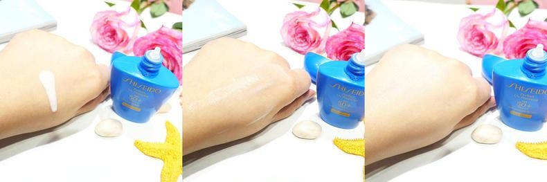 資生堂藍(lán)胖子防曬評測 水動力防曬乳實力對抗驕陽