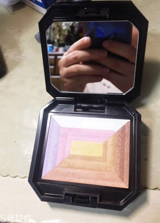 資生堂新七色蜜粉好用嗎？一盒多用高顏值代表