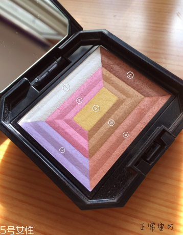 資生堂新七色蜜粉好用嗎？一盒多用高顏值代表