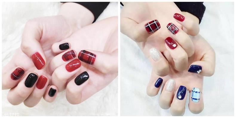 美甲的形狀和顏色怎么搭配？劍型指甲適合紅與黑