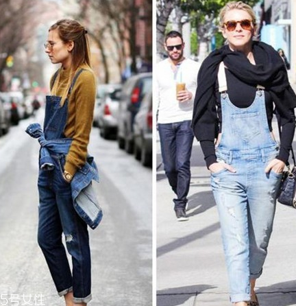 背帶褲怎么穿好看？清新減齡的春日穿搭