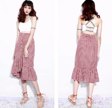 魚尾裙怎么搭配？這樣穿超級(jí)顯瘦