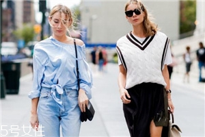 針織背心怎么搭配？爭做時尚先鋒