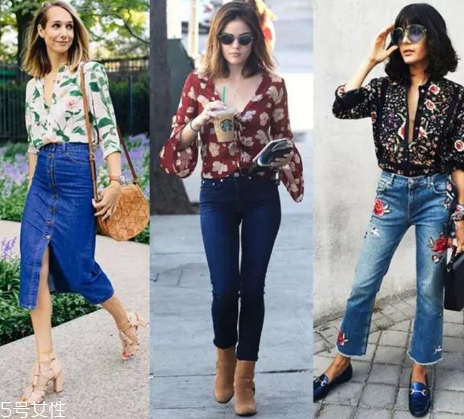碎花衣服怎么搭配？美上天的秘密武器