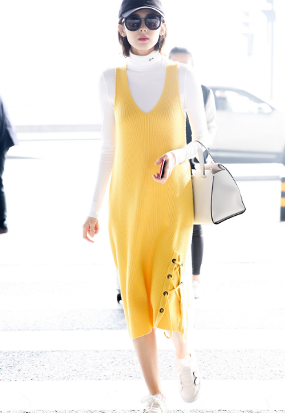 連衣裙里面怎么搭配？堪稱遮肉神器