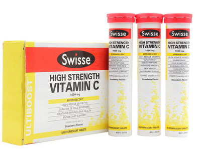 swisse泡騰片沖多少水？