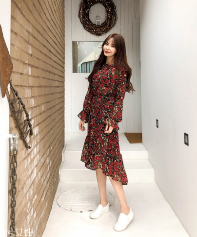 雪紡連衣裙配什么鞋子？雪紡連衣裙搭配鞋子圖片