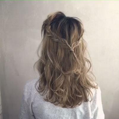 魚(yú)骨辮怎么編 日式魚(yú)骨辮的編法圖解