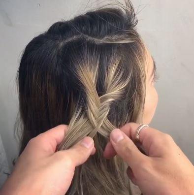 魚(yú)骨辮怎么編 日式魚(yú)骨辮的編法圖解