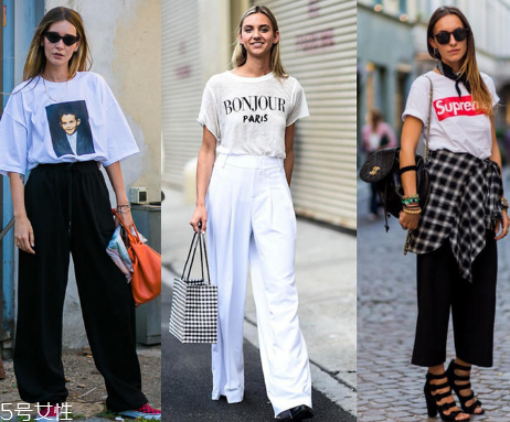 t恤下面穿什么好看？t恤的常見搭配推薦