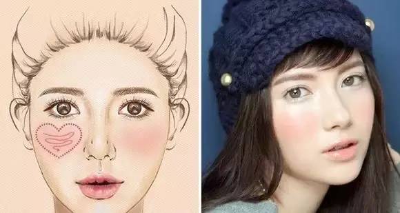 圓臉腮紅的畫(huà)法圖解教程 圓臉腮紅的畫(huà)法圖解教程