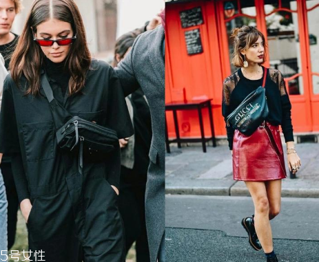 腰包怎么背更時(shí)尚？腰包時(shí)尚背法圖片