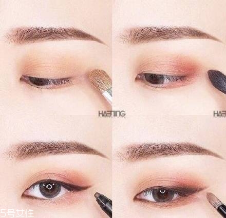 九款適合亞洲女生的眼影配色 日常眼影搭配畫法 九款適合亞洲女生的眼影配色 日常眼影搭配畫法