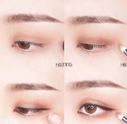 九款適合亞洲女生的眼影配色 日常眼影搭配畫法 九款適合亞洲女生的眼影配色 日常眼影搭配畫法