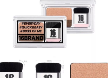 sixteen眼影怎么樣？sixteen 16brand眼影評測