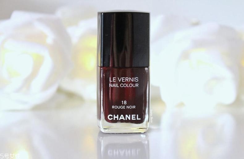 香奈兒指甲油18號試色 channel車厘子指甲油真人試色