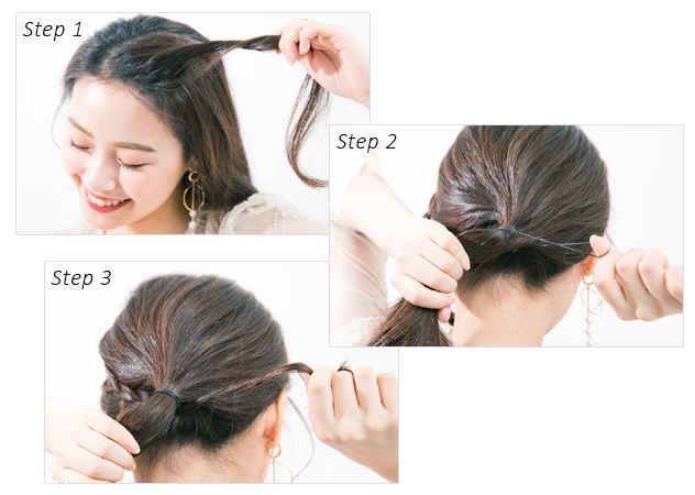 長(zhǎng)發(fā)低馬尾怎么扎好看 長(zhǎng)發(fā)低馬尾扎法圖