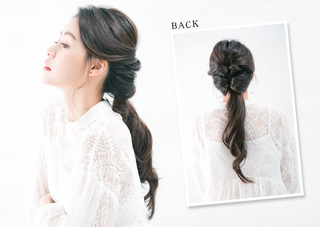 長(zhǎng)發(fā)低馬尾怎么扎好看 長(zhǎng)發(fā)低馬尾扎法圖