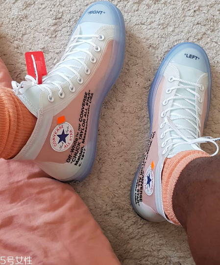 converse匡威聯(lián)名off white多少錢？