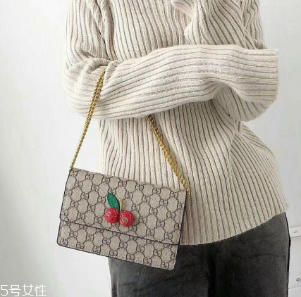 gucci櫻桃包尺寸多大？gucci櫻桃鏈條包尺寸