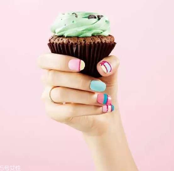 2018馬卡龍美甲圖片 熱門(mén)馬卡龍美甲樣式