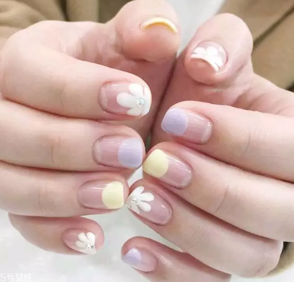 2018馬卡龍美甲圖片 熱門(mén)馬卡龍美甲樣式