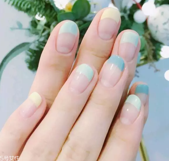 2018馬卡龍美甲圖片 熱門(mén)馬卡龍美甲樣式