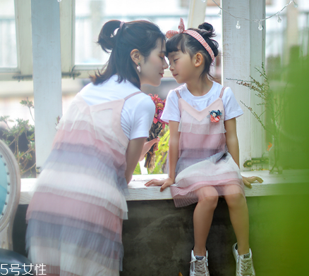 夏天母女裝怎么搭配？夏季母女裝搭配圖片