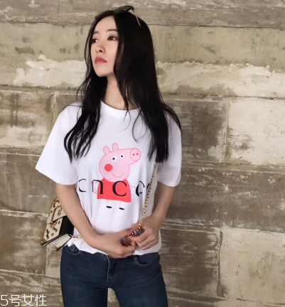 gucci小豬佩奇短袖是真的嗎？gucci小豬佩奇t恤真假