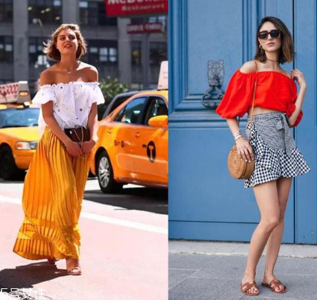 夏天穿什么樣的露肩裝好看？今夏最流行的露肩裝推薦