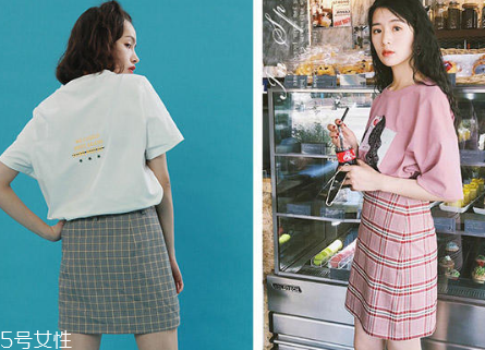 格子裙怎么搭配？格子裙搭配圖片