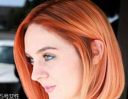 橙色頭發(fā)顯黑嗎 橙色發(fā)色圖片大全 橙色頭發(fā)顯黑嗎 橙色發(fā)色圖片大全