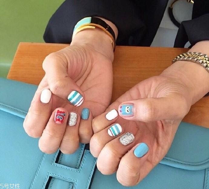 適合夏日小清新ins風(fēng)格美甲款式 2018日系少女心美甲 適合夏日小清新ins風(fēng)格美甲款式 2018日系少女心美甲