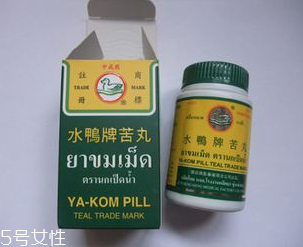水鴨牌苦丸的功效 水鴨牌苦丸治什么??？