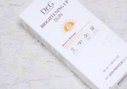 DR G防曬霜怎么樣？dr g防曬霜油不油