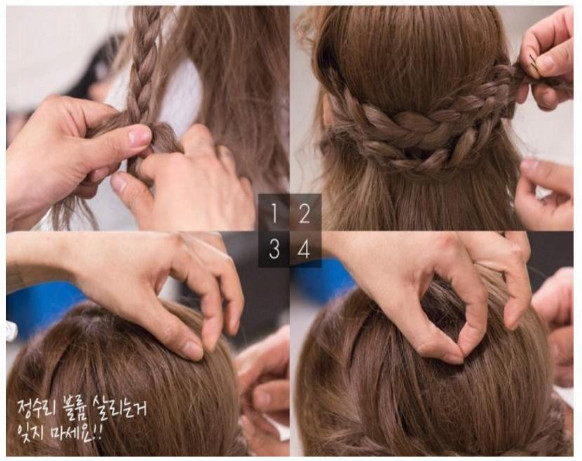 三款好看的diy發(fā)型簡單教程圖解 三款好看的diy發(fā)型簡單教程圖解