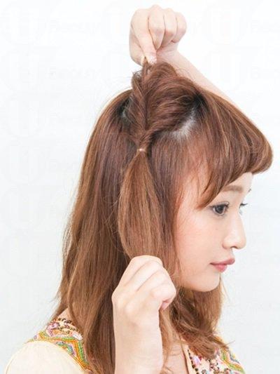 女生貓耳發(fā)型的扎法圖解 一分鐘搞定 女生貓耳發(fā)型的扎法圖解 一分鐘搞定