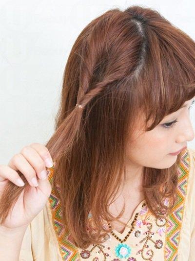 女生貓耳發(fā)型的扎法圖解 一分鐘搞定 女生貓耳發(fā)型的扎法圖解 一分鐘搞定